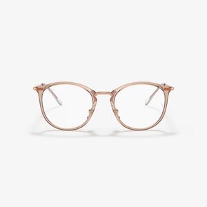 RAY-BAN RB7140 Optics in Transparent Light Brown